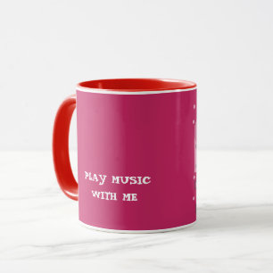 CANECA TOCAR MÚSICA AMOR PRESENTE ANIVERSÁRIO DIA ESPECIA