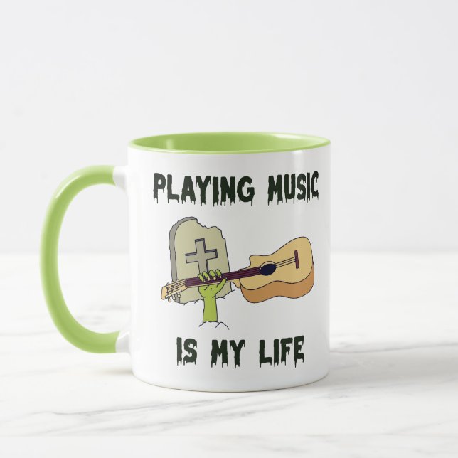 Caneca Tocar Música É Minha Vida (Esquerda)