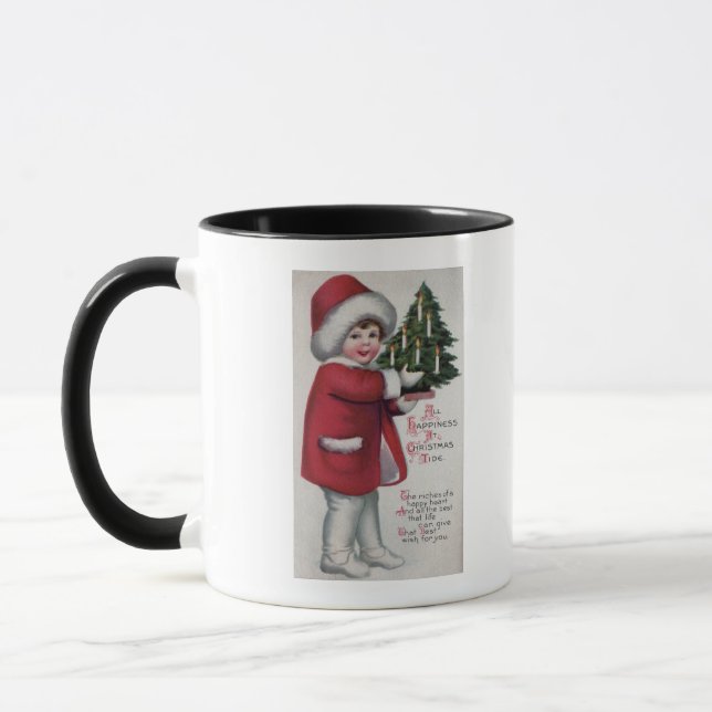Caneca Toda a Felicidade no Lado de Natal (Esquerda)