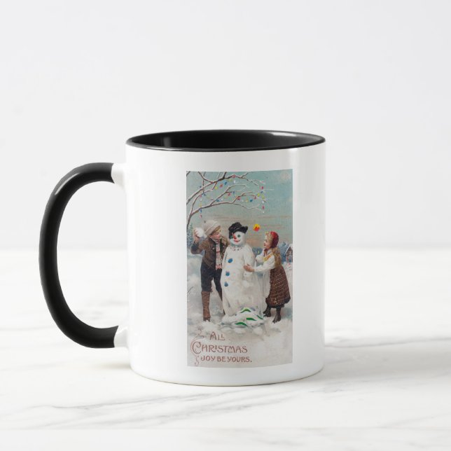 Caneca Toda Alegria De Natal Seja Sua (Esquerda)