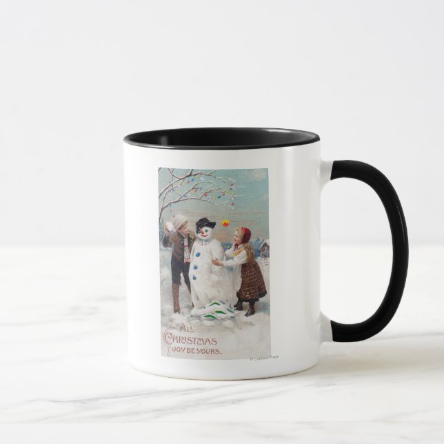 Caneca Toda Alegria De Natal Seja Sua (Direita)