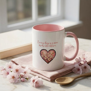 Caneca Toda Dia É Uma Nova Aventura De Mãe Design