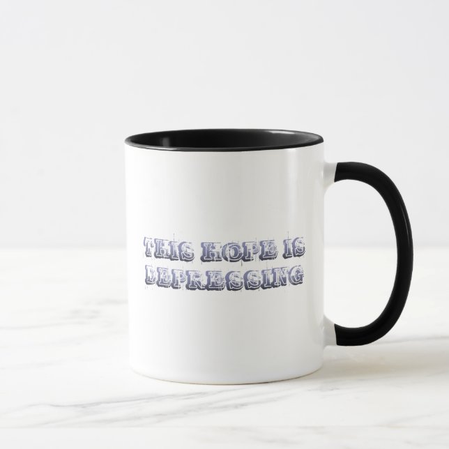 Caneca Toda esta esperança me comprime (Direita)