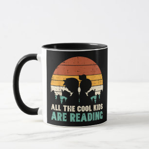 Caneca Todas As Crianças Estão Lendo Retro Leitura Livro