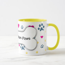 Caneca Todas minhas Miúdo-Crianças têm as patas