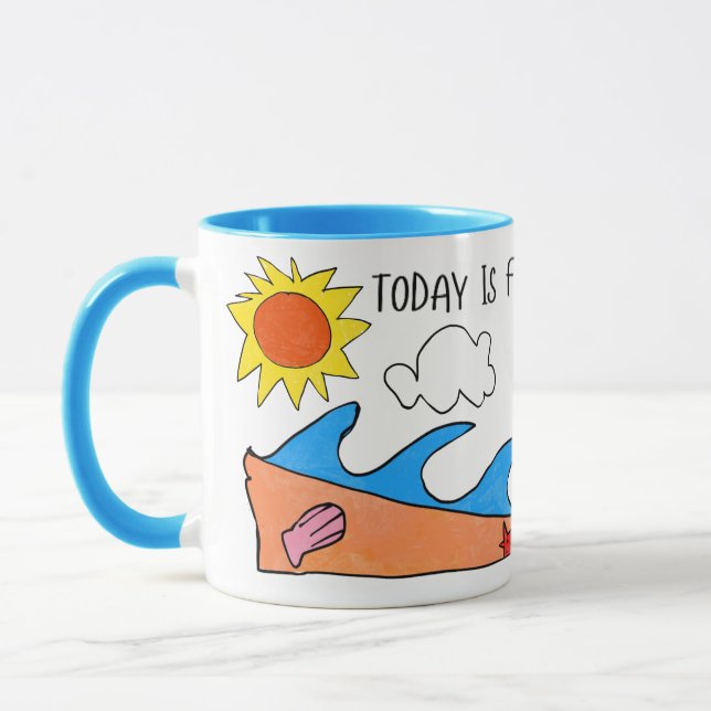 Caneca "Today is for Chillin" Mug (Esquerda)