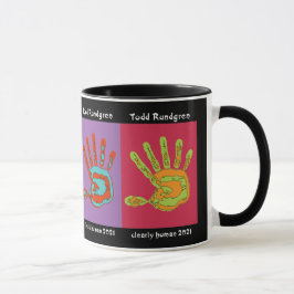 Caneca Todd Rundgren Claramente O Café Humano Mug