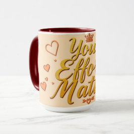 Caneca Todo Esforço Conta | Local de Trabalho Moderno