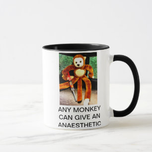 CANECA TODO O MACACO PODE DAR UM ANESTÉSICO