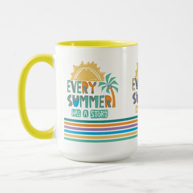 Caneca Todo Verão Tem Uma História (Esquerda)