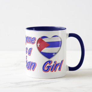 Caneca Todos ama uma menina cubana