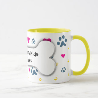 Caneca Todos meus Netos-Netos têm as patas