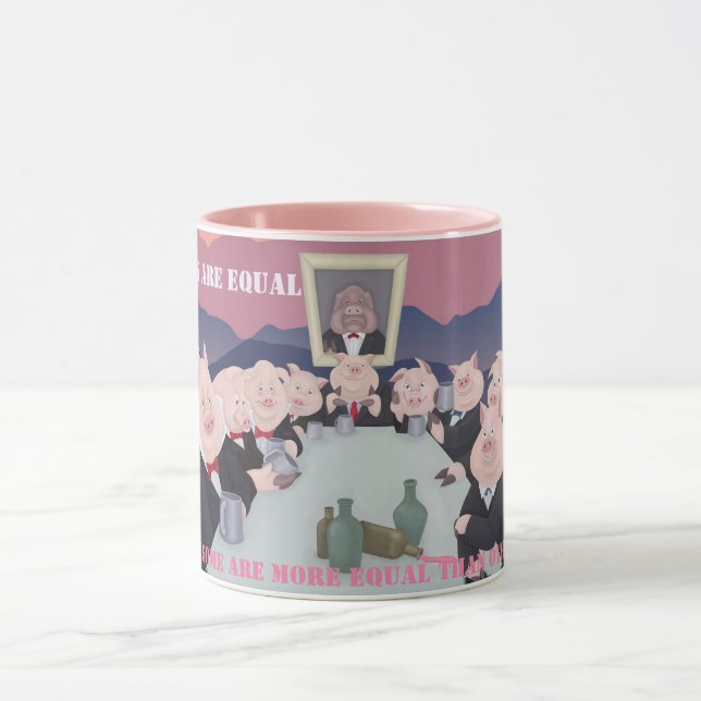 Caneca Todos Os Animais São Iguais (Centro)