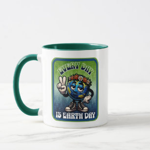 Caneca Todos os dias é Dia da Terra