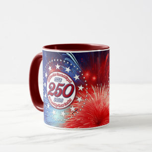 Caneca Todos os Homens São Criados Gráficos Fogos de Arti