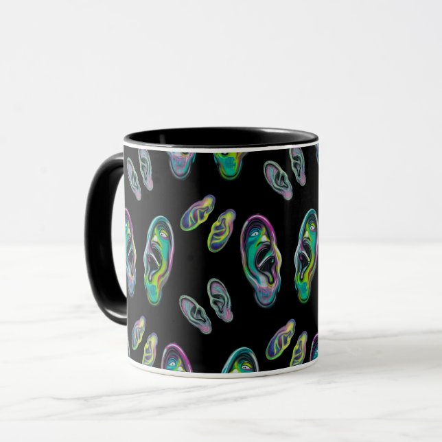 Caneca Todos Ouvidos Ouvem  (Frente Esquerda)