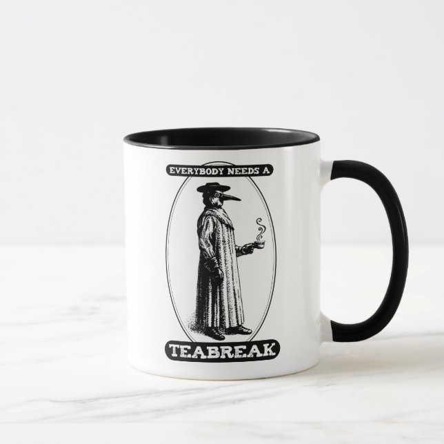 Caneca Todos precisa um Teabreak (Direita)