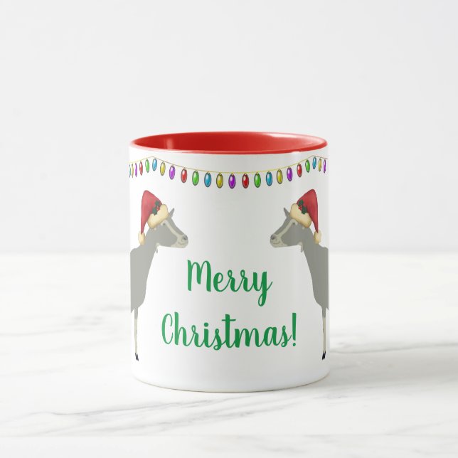 Caneca Toggenburg Dairy Goat Christmas (Centro)