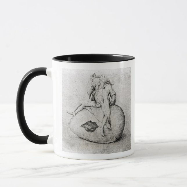 Caneca Tolo que tenta chocar um ovo (Esquerda)