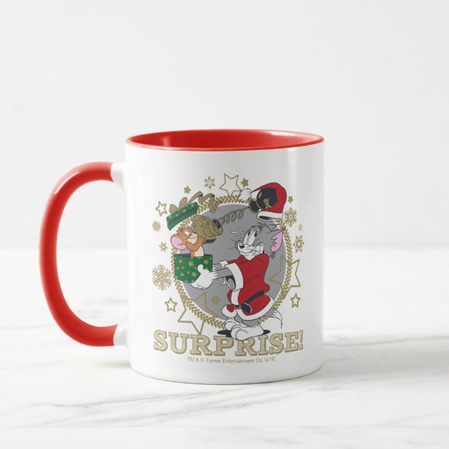 Caneca Tom e Jerry Surprise Gift (Esquerda)