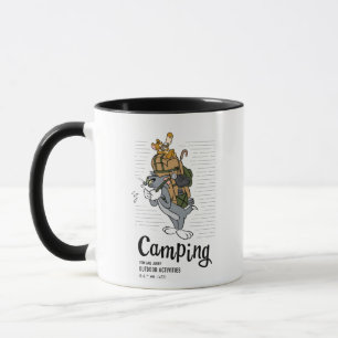 Caneca Tom & Jerry Camping