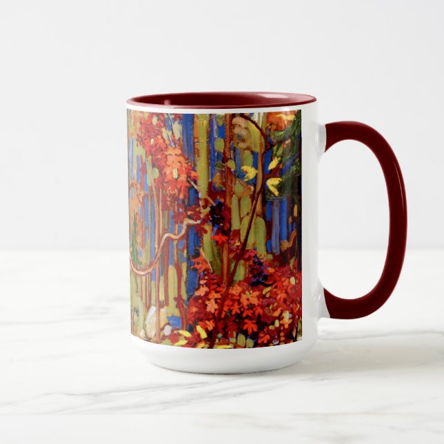 Caneca Tom Thomson - Garland do outono (Direita)