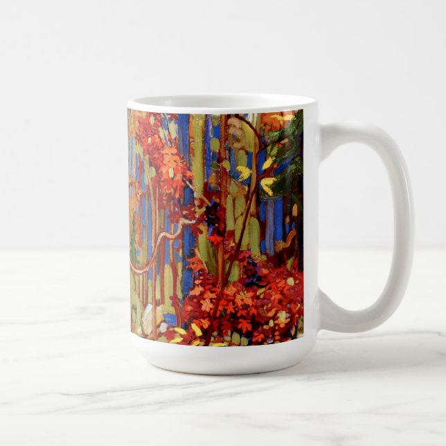 Caneca Tom Thomson - Garland do outono (Direita)
