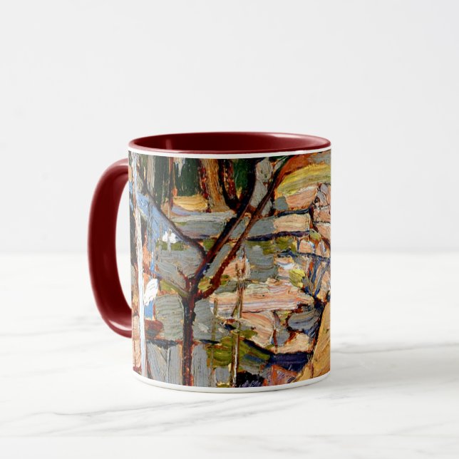 Caneca Tom Thomson - Neve e Rochas (Frente Esquerda)