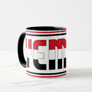 Caneca Tomando café com o Café Patriótico do Iêmen