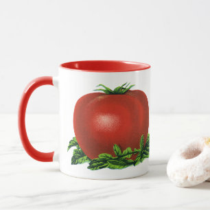 Caneca Tomate de madrasta vermelho, vegetais e Frutas