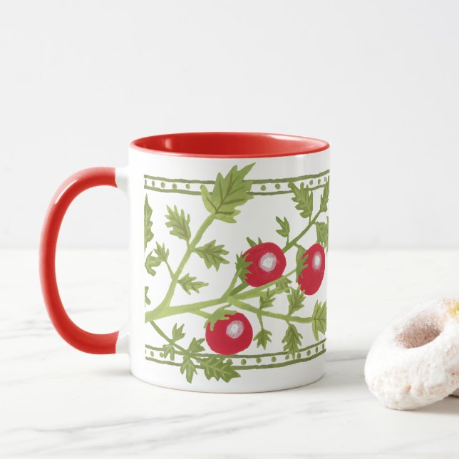 Caneca Tomates de Jardim (Com Donut)