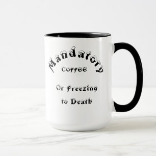 Caneca Tome Obrigatória De Bebida Quente