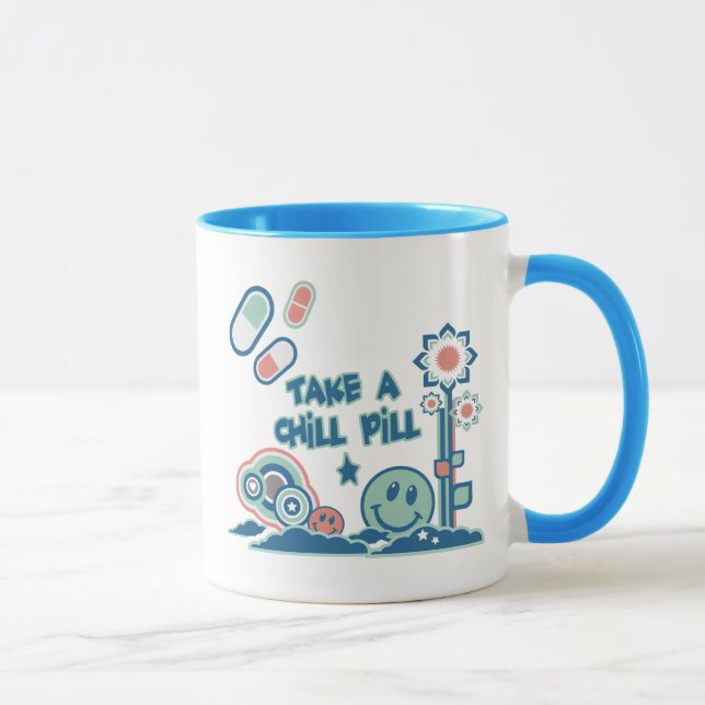 Caneca Tome um comprimido (Direita)