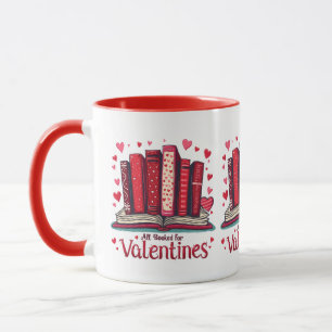 Caneca Tons Românticos de Leitura Presente de Valentim Ac