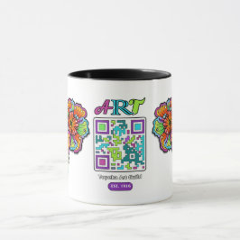 Caneca Topeka Art Guild QR Code Mug