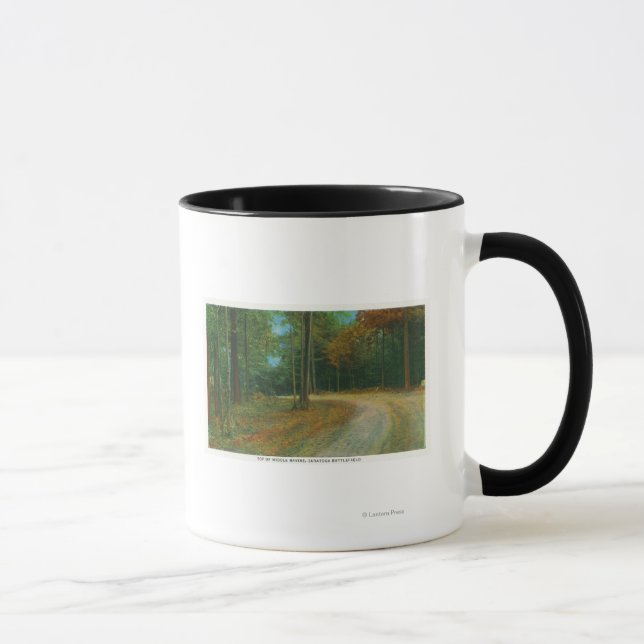 Caneca Topo da Ravina Média de Saratoga Battlefield (Direita)