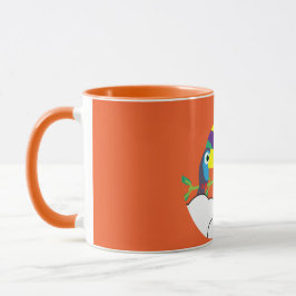 Caneca Toque bonito | Toucans de amor | Aves Engraçadas M