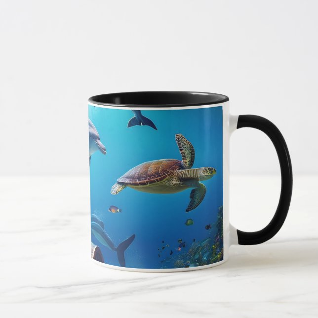 Caneca Toque de oceano (Direita)