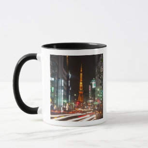 Caneca Tóquio, Japão. A Torre de Tóquio é uma comunicação