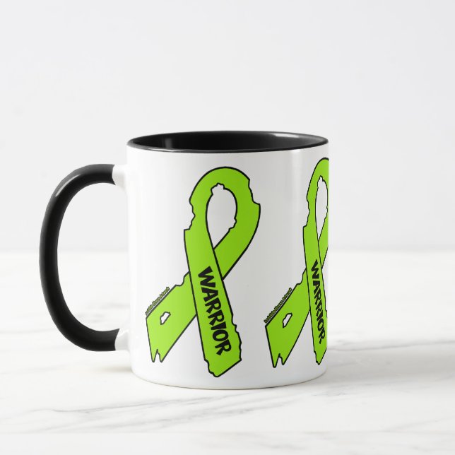 Caneca Torn Ribbon/Guerreiro...Lyme (Esquerda)