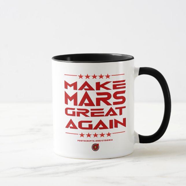 Caneca Tornar Excelente Marte Novamente (Direita)