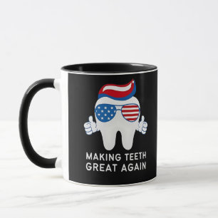 Caneca Torne o Excelente dos dentes novamente em 4 de jul
