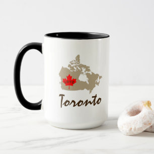 Caneca Toronto Ontario - cafeteira do Canadá