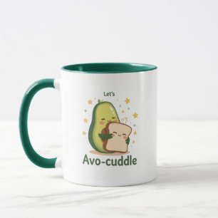 Caneca Torrada de Abraço de Abacate Saudável