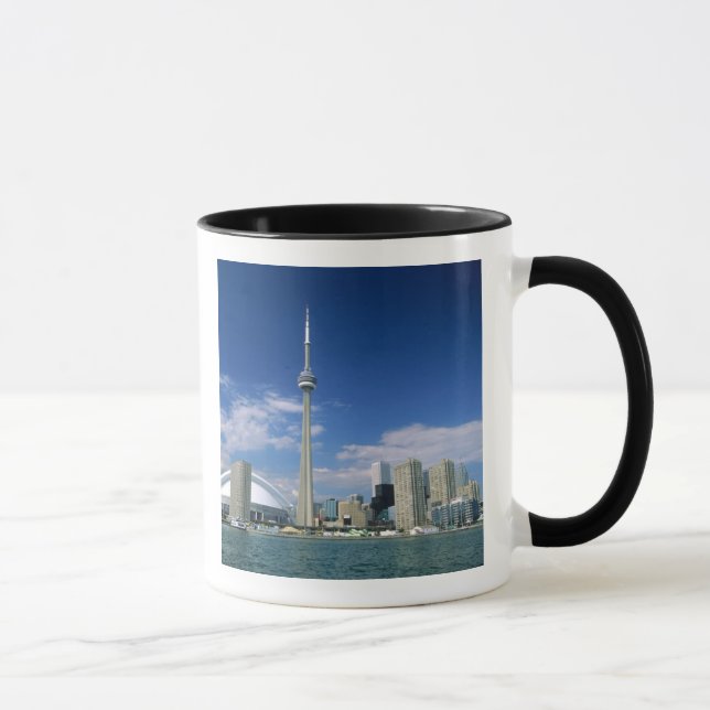 Caneca Torre CN e Skydome em Toronto, Ontário, (Direita)