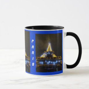 Caneca Torre Eiffel à Noite
