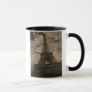 Caneca Torre Eiffel, Paris, França Art Mug
