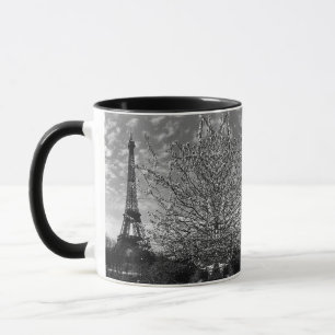 Caneca Torre Eiffel Paris França Vintage