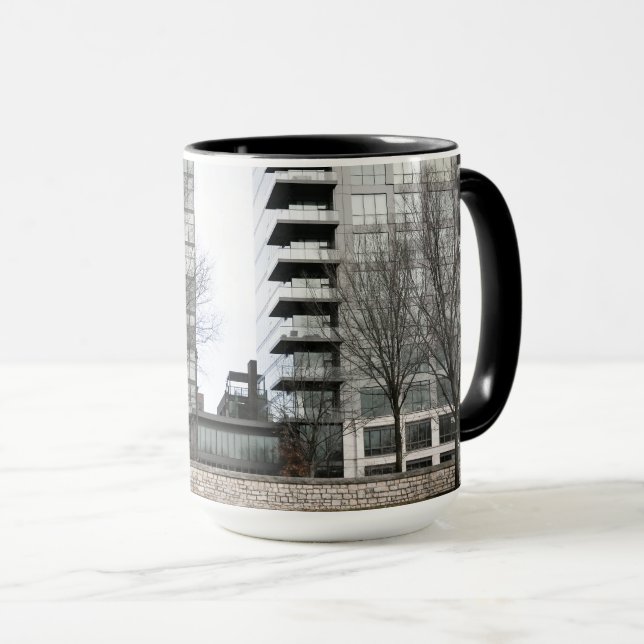 Caneca Torres de Vidro (Frente Esquerda)