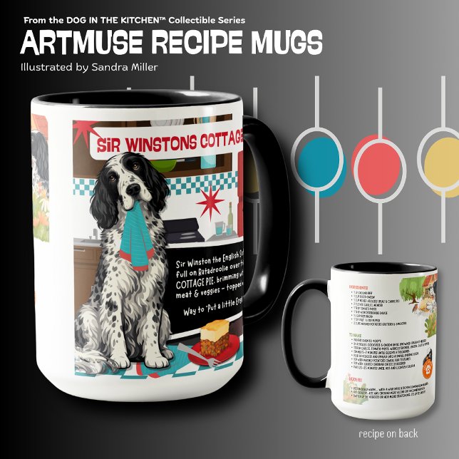 Caneca TORTA CASEBRE DE WINSTON  Receita do Museu de Arte (Criador carregado)